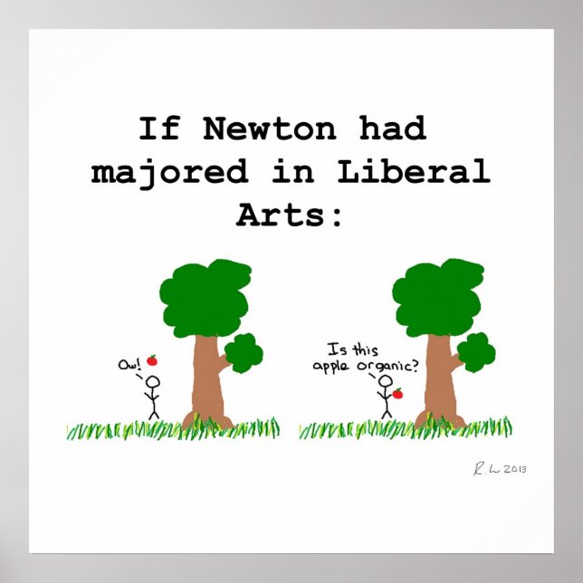 Póster Newton (Frente)