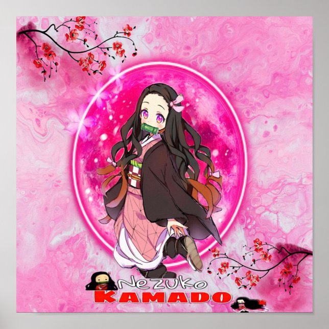Póster Nezuko Kamado (Frente)