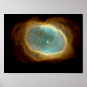 Póster NGC 3132, nebulosa de la Ocho-Explosión, nebulosa