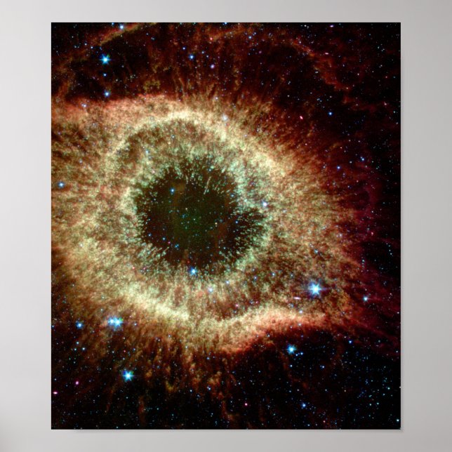 Póster NGC 7293 La NASA de la Nebulosa Helix (Frente)