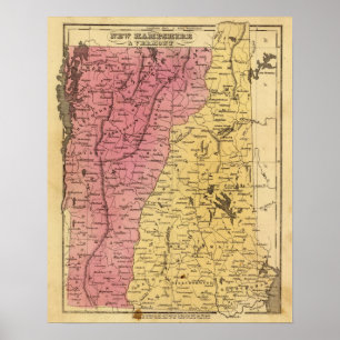 Póster NH, Vermont