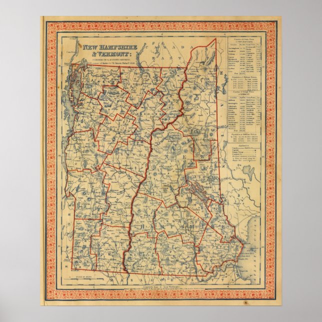 Póster NH, Vt (Frente)