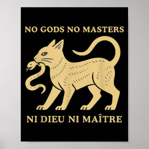 Póster Ni dioses ni amos 