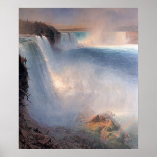 Póster Niagara Falls, del lado americano