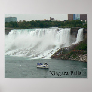 Póster Niagara Falls on the Canadian Side