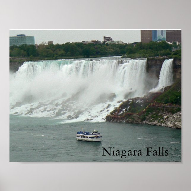 Póster Niagara Falls on the Canadian Side (Frente)