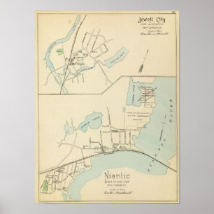 Póster Niantic, Ciudad Jewett