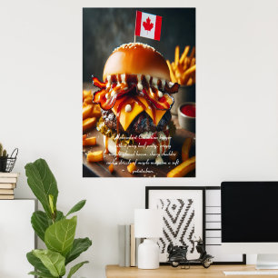 Póster Nibler del Norte: Bliss de arce Bacon 24x36