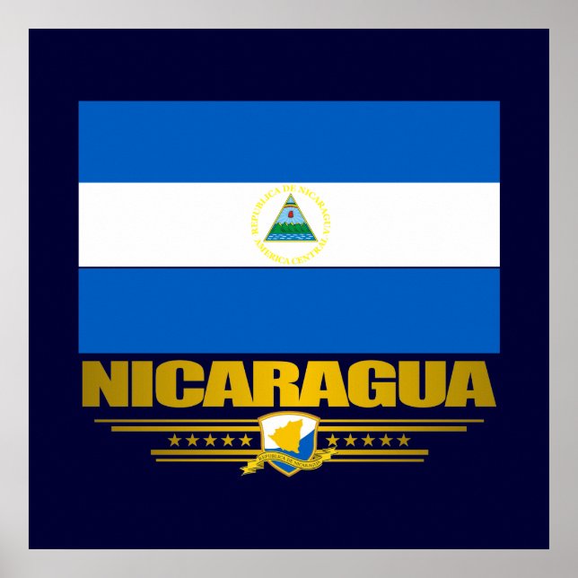 Póster "Nicaraguan Pride" (Frente)
