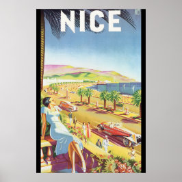 Póster Nice Vintage Travel Poster