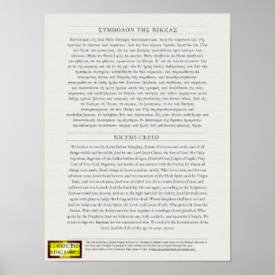 Póster Nicene Creed Poster