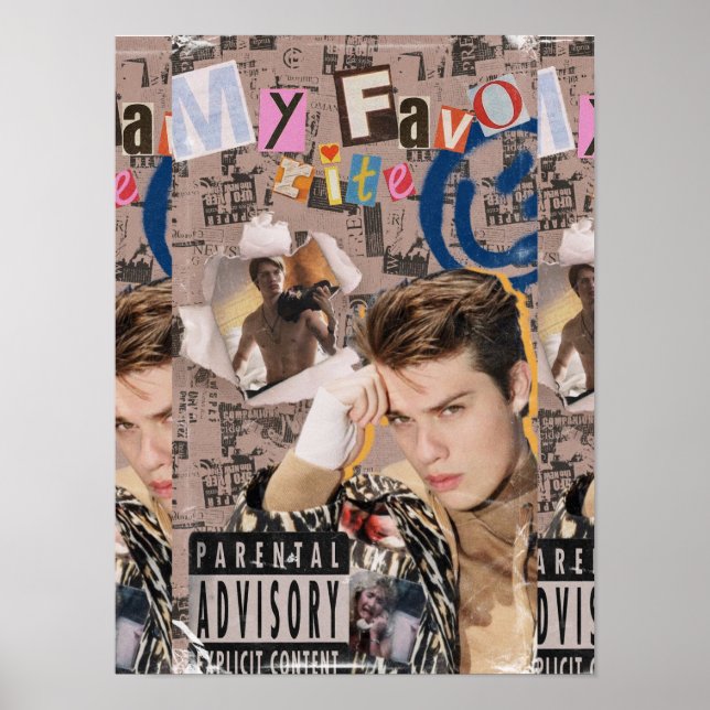 Póster Nicholas Galitzine (Frente)