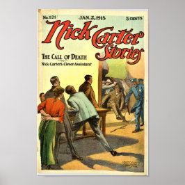 Póster Nick Carter Historias 121 - El Llamado De La Muert