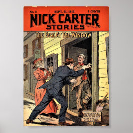 Póster Nick Carter Stories 002 - The Face At The Window