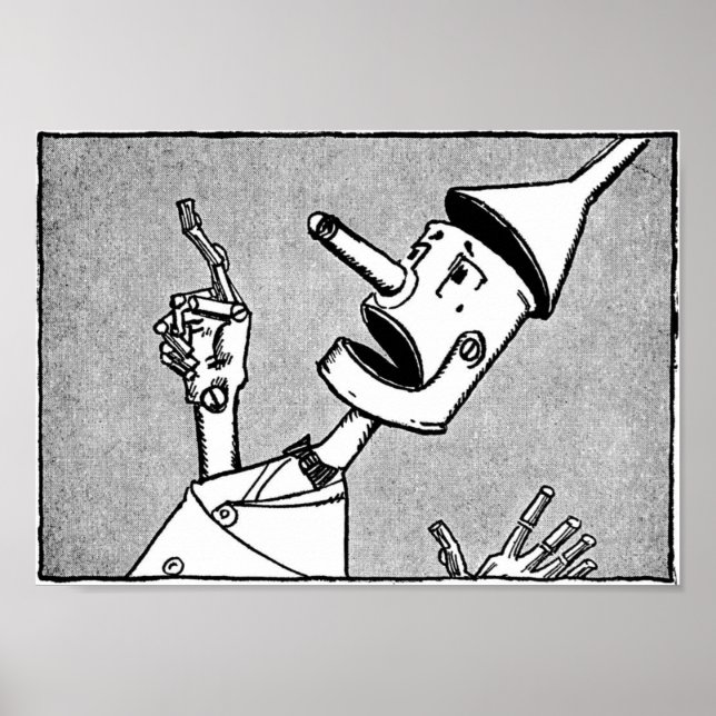 Póster Nick Chopper el Tin Woodman (Frente)