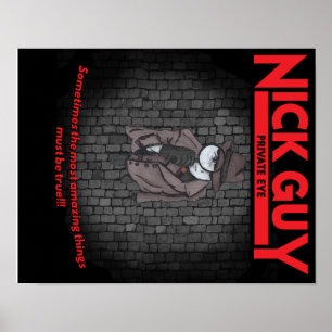 Póster Nick Guy, Private Eye