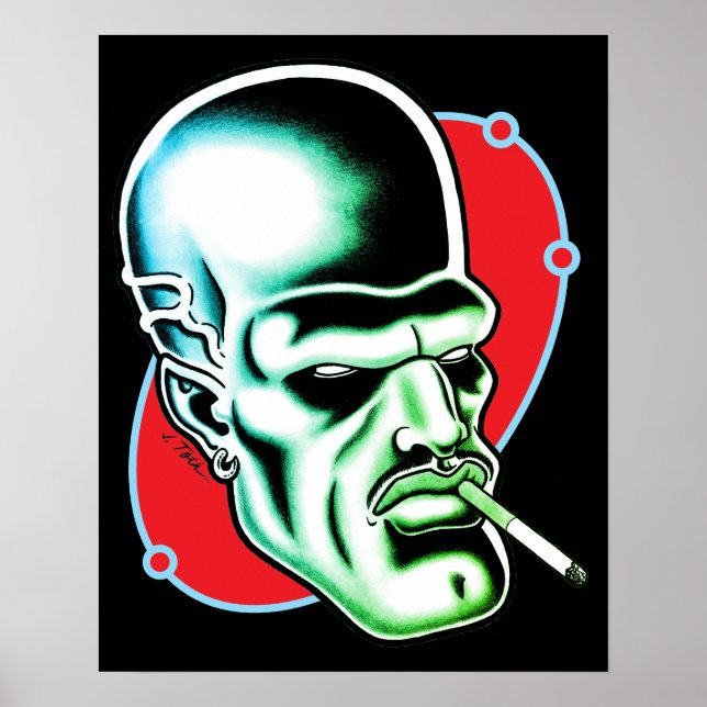 Póster Nick Nebulon™ (Frente)