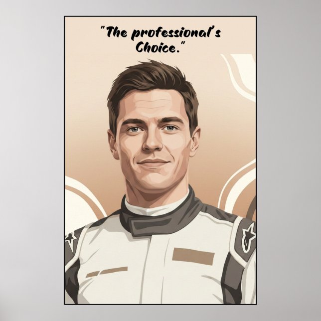 Póster Nico Hülkenberg Poster (Frente)