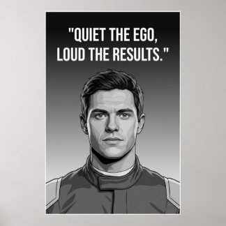 Póster Nico Hülkenberg Racing Vector – Silencia el Ego 
