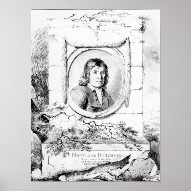 Póster Nicolaes Pietersz Berchem (Frente)