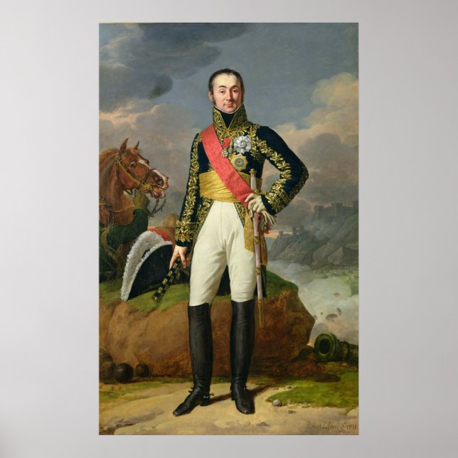 Póster Nicolas-Charles Oudinot Duke de Reggio (Frente)
