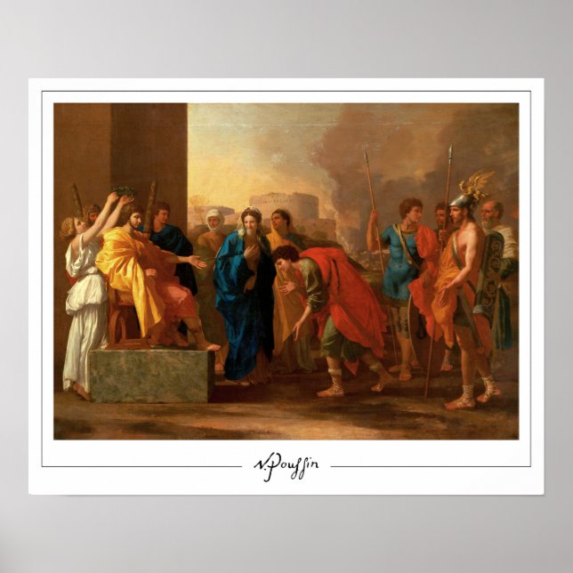 Póster Nicolas Poussin Zedign Art Poster #210 (Frente)
