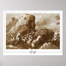 Póster Nicolas Poussin Zedign Art Poster #222