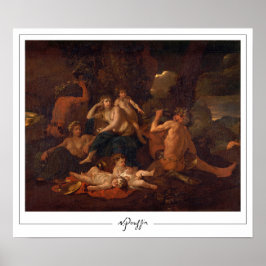 Póster Nicolas Poussin Zedign Art Poster #224