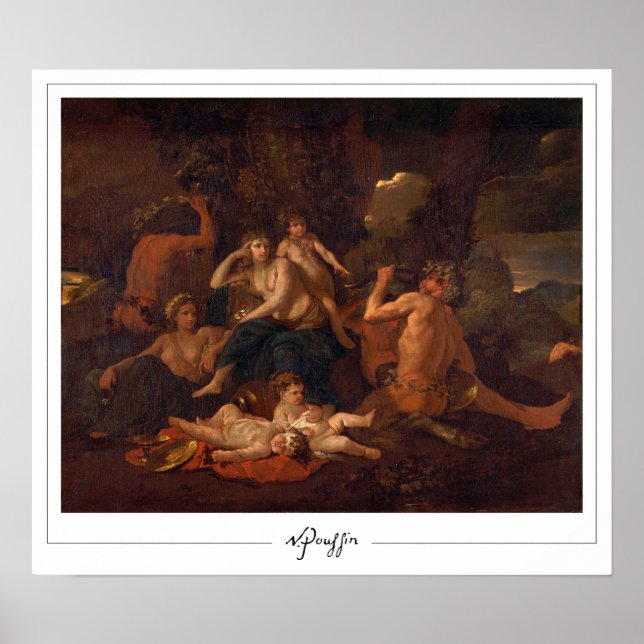 Póster Nicolas Poussin Zedign Art Poster #224 (Frente)