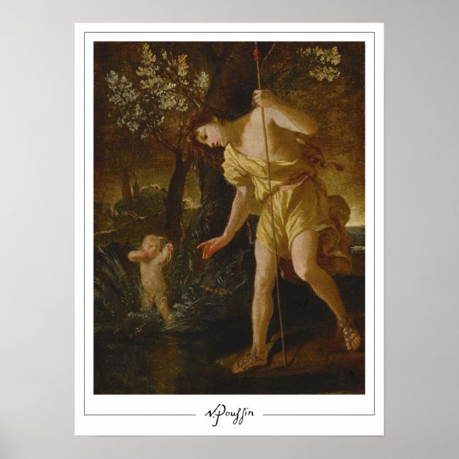 Póster Nicolas Poussin Zedign Art Poster #228 (Frente)