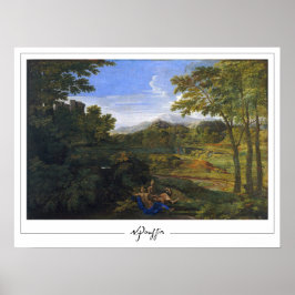 Póster Nicolas Poussin Zedign Art Poster #229