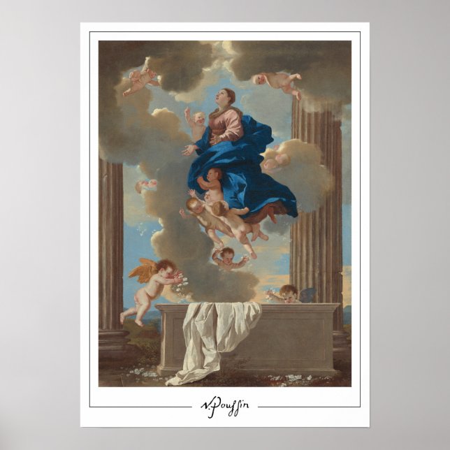 Póster Nicolas Poussin Zedign Art Poster #231 (Frente)