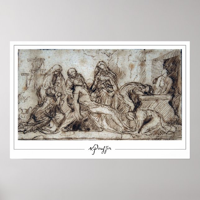 Póster Nicolas Poussin Zedign Art Poster #258 (Frente)