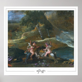 Póster Nicolas Poussin Zedign Art Poster #274