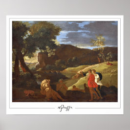 Póster Nicolas Poussin Zedign Art Poster #281
