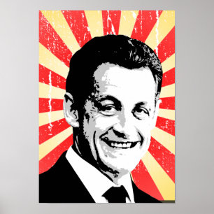 Póster Nicolas Sarkozy