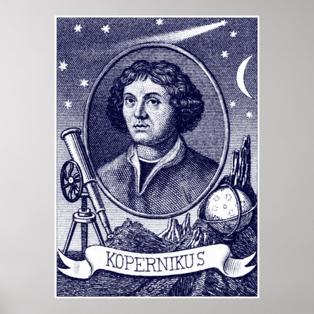 Póster Nicolaus Copernicus (Frente)
