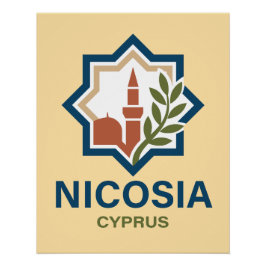 Póster Nicosia Cyprus Mediterranean