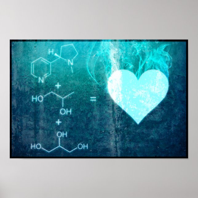 Póster Nicotina + Poster PG + VG (Frente)