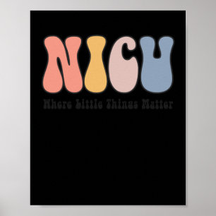 Póster Nicu - Unidad de Cuidados Intensivos Neonatales - 