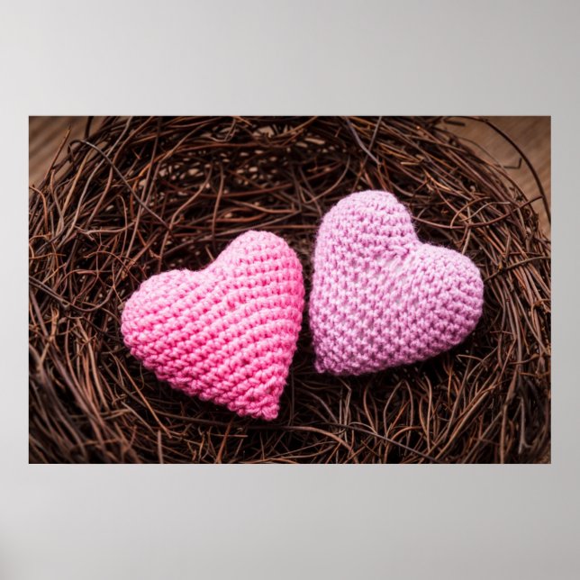 Póster Nido con corazón (Frente)