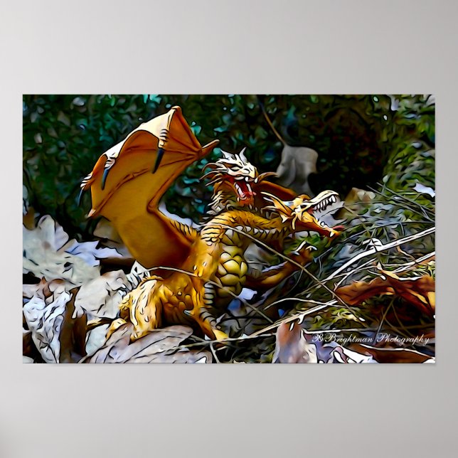 Póster Nido de los dragones dorados (Frente)