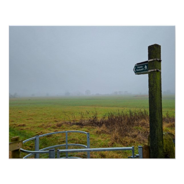 Póster Niebla (Anverso)