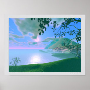 Póster Niebla ascendente