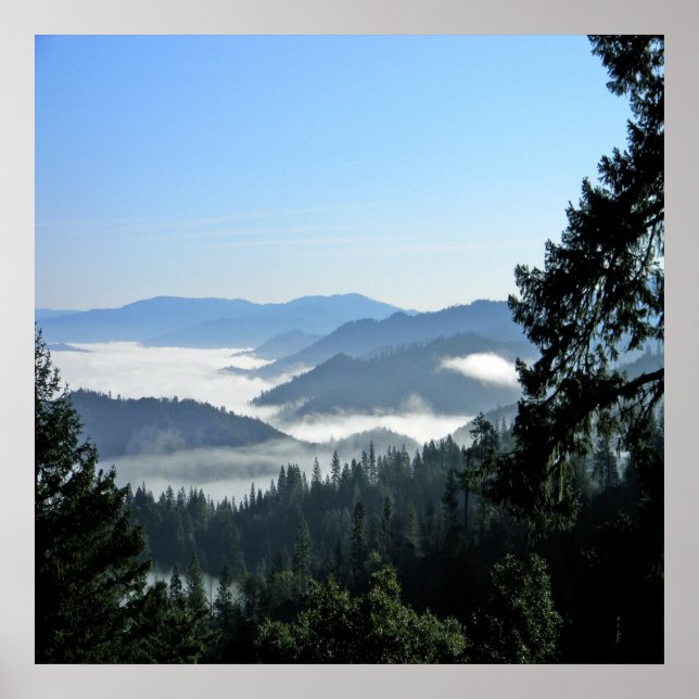 Póster Niebla de la mañana...... (Frente)