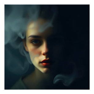 Póster “Niebla de Melinoë” – Un Retrato Espectral
