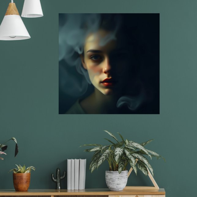 Póster “Niebla de Melinoë” – Un Retrato Espectral (Salón 1)