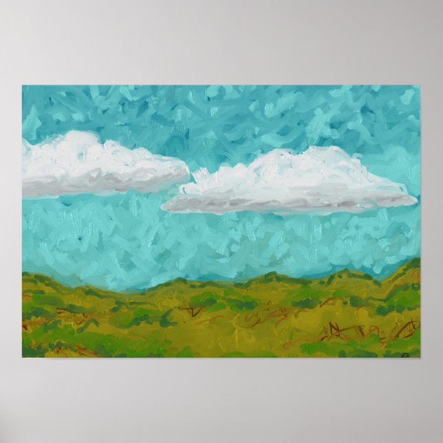 Póster Niebla de verano (Frente)