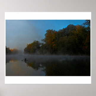 Póster Niebla del río Francés
