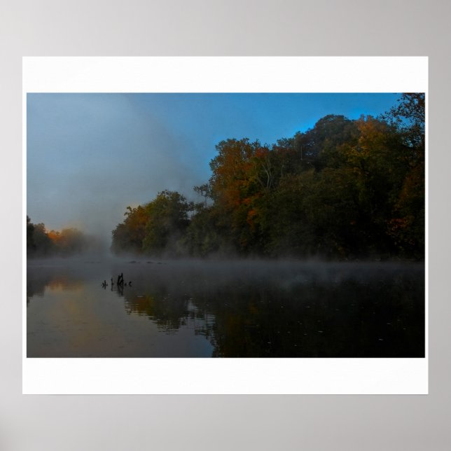 Póster Niebla del río Francés (Frente)